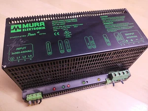 Murr Elektronik 85067 PSU 3x 360-430VAC DC24V 20A switch mode power supply - Bild 1 von 1