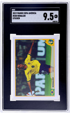 2019 Panini Copa America Sticker #350 Ronaldo SGC 9.5