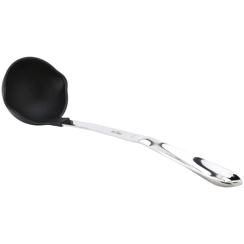 New ALL-CLAD Stainless Steel Non-Stick 6 oz Ladle Kitchen Utensil Professional - Image 1 of 1