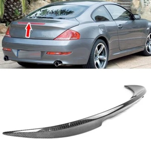 Carbon for BMW 2009-2010 E63 6-series 2DR Coupe LCI Rear Trunk Spoiler V Type - Picture 1 of 4