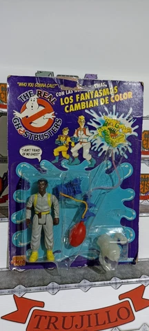 Winston Zeddemore Ghostbusters white ghost variant JOCSA Argentina 1992 Kenner Cover