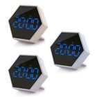 LED Digital Alarm Clock with Snooze Timer Voice-activated Alarm Clock