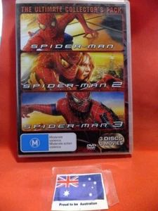 Spider-Man / Spider-Man 2 / Spider-Man 3 (Ultimate Collector's Edition,Box Set, - Picture 1 of 2