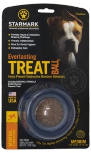 StarMark Everlasting Treat Ball Dog Toy Medium - Picture 1 of 8