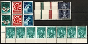 Austrian 1914-50 Stamp Lot Carinthian Plebiscite, UP Pairs, Strips, Margins MNH - Picture 1 of 1