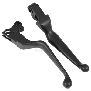 Black Hand Brake Clutch Lever For Harley Dyna Electra Glide Road King 1996-2006 - Imagen 1 de 9