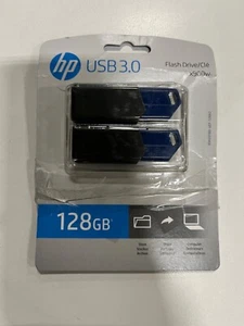 HP 128GB X900W USB 3.0 Flash Drive (2-pack) - Picture 1 of 2