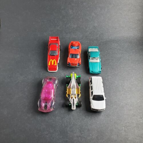 Lot of 6 Toy Cars: 83 Camaro, 99 Suburban, Croc Roc, Phantasm,  NASCAR McDs +