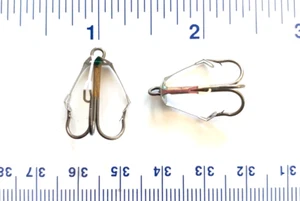 25 Matzuo Bronze Weedless Treble Hooks size 8 390021-8 - Picture 1 of 1