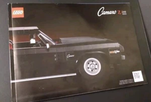 LEGO 1969 Chevrolet Camaro Z28 Building Instruction Manual Replacement Book Only - Picture 1 of 7