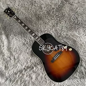 Heißer Verkauf EJ-160E 6 Saiten Akustikgitarre Mahagoni Korpus Palisander Griffbrett - Bild 1 von 6