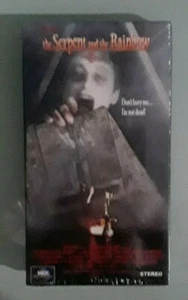 bill pullman THE SERPENT AND THE RAINBOW VHS VIDEOTAPE NEW corner / edge dings - Picture 1 of 4