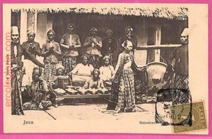 af8877 - INDONESIA - POSTAL de colección - Java - 1902 - étnica - Imagen 1 de 1