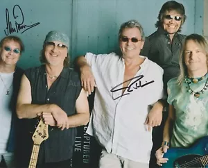 Ian Gillan & Ian Paice HANDSIGNIERT 8x10 Foto, Autogramm tiefvioletter Schlagzeuger (D) - Bild 1 von 2