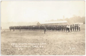 1915 Chickamauga Park, Georgia - REAL PHOTO Military Officers Training Camp - Imagen 1 de 2