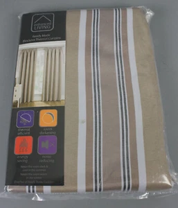 Enhanced Living Verdunkelungs- Vorhang Natura 168 x 229cm Kräuselband B20-B90 - Bild 1 von 9