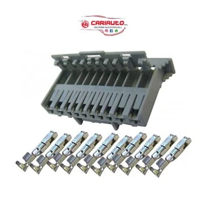 Kit Riparazione Cablaggio Connettore Grigio Body Computer Fari Luci Fiat Panda - Imagen 1 de 1