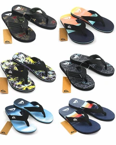 Quiksilver Sandalen Molokai Layback/Schnitzer Druck Größe 6, 7, 8, 10, 11, 12,13 - Bild 1 von 28