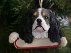 CAVALIER KING CHARLES ` TRI COLOR ~ ORNAMENT #19