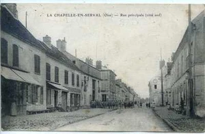CP 60 OISE - LA CHAPELLE EN SERVAL - RUE PRINCIPAL (CÔTE SUD) - Picture 1 of 1