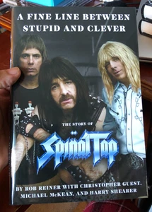 "Fine Line Between Stupid & Clever - Spinal Tap" Rob Reiner Signed HC 1st 2025 - Bild 1 von 7