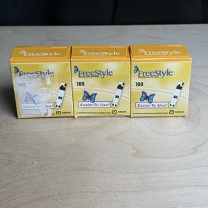 Abbott Freestyle Blutzuckerteststreifen für Diabetiker 100 Stück Ablauf 2025 (3) - Bild 1 von 6