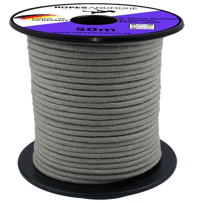 Cuerda de cáñamo Ø10 mm 16 veces trenzada 50 m bricolaje manualidades macramé exterior jardín decoración - Imagen 1 de 3