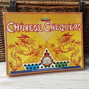 Vintage Spears Chinese Chequers 2-6 Players Age 8 - Adult 60 Coloured Pegs - Picture 1 of 6