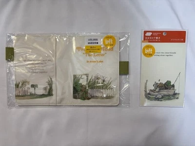 Hobonichi Techo 2026 Frog and Toad A6 Original Cover & Underlay Loft Exclusive  - Image 1 of 4