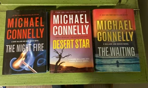 Michael Connelly Lot of 3 Bosch - Ballard Series Hard Cover DJ Like New - Picture 1 of 6