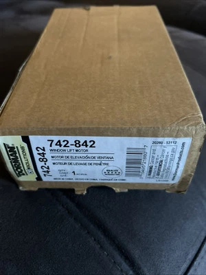 Motor ventana eléctrica delantera izquierda DORMAN HONDA CIVIC/ACCORD 1996-2002 parte 742-842 Foto 1 de 4