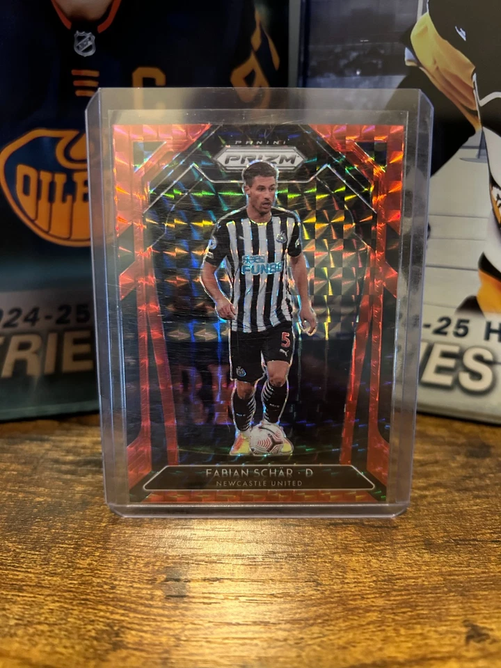 2020-21 PANINI PRIZM PREMIER LEAGUE FABIAN SCHAR RED MOSAIC /159 #227 - Image 1 of 1