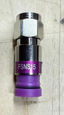 (25) Belden FSNS15 ProSNS Mini "F" Coax Compression Connector 22-24 AWG BELFS - Image 1 of 3