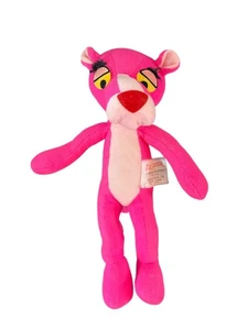 Peluche pantera rosa vintage 1964 coda/gambe posabile Mighty Star Ltd. *DIFETTO - Foto 1 di 7