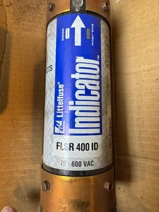 Littelfuse FLSR-400-ID FUSIBILE TIME-DELAY, indicatore, CLASSE-RK5, 400A, 600V - Foto 1 di 4