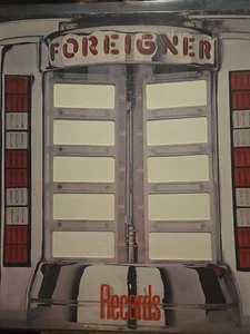 New Sealed Foreigner Records LP 1982 Atlantic Vinyl Greatest Hits Die Cut - Picture 1 of 5