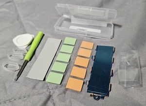 Dissipatore sottile in rame per SSD m.2 2280 - Foto 1 di 2