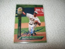 1994 SIGNATURE ROOKIES DUSTIN HERMANSON AUTOGRAPH SAN DIEGO PADRES