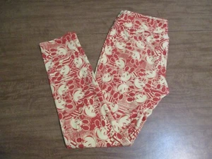 LULAROE TALL & CURVY LEGGINGS MICKEY MOUSE - Picture 1 of 3