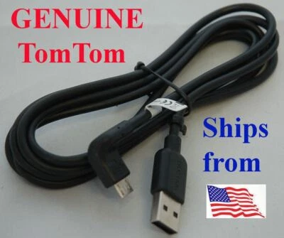 Cable de datos de sincronización Micro-USB TomTom OEM GO 600 500 520 620 40 50S 60S 52 6200 5200 Foto 1 de 3