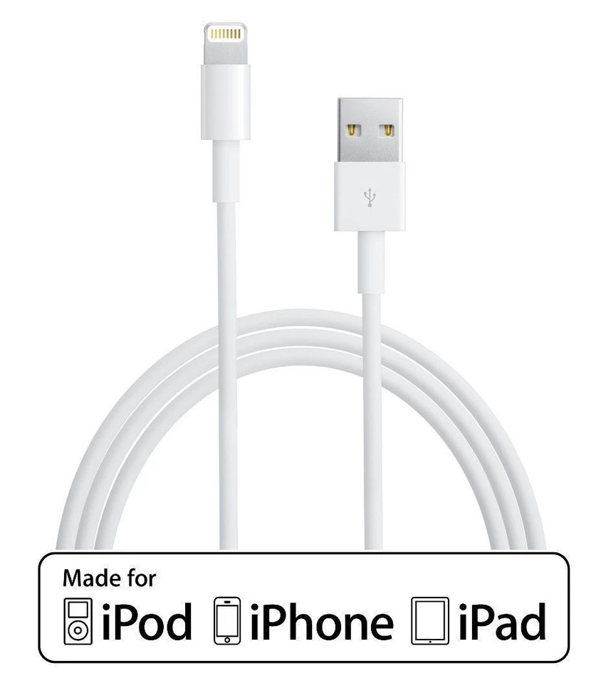 6ft MFI-Certified Sync Charger Cable for Apple iPod Touch 5G/6G/7G Nano 7G - Image 1 of 1