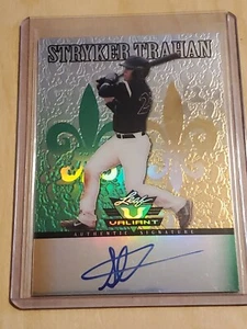 Stryker Trahan 2012 Leaf Valiant Base #VA-ST1 Auto RC Autograph Rookie - Picture 1 of 6