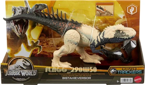 Jurassic World 2023 BISTAHIEVERSOR DINOSAUR Gigantic Dino Trackers Attack Motion Cover