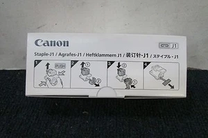 NEW BOX OF 3 GENUINE CANON PRINTER J1 STAPLE CARTRIDGES 6707A001 AC - Picture 1 of 3