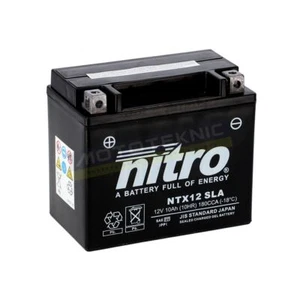 Nitro NTX12 AGM Gel Battery to fit SUZUKI VZ 800 Marauder (97-04) - Picture 1 of 1