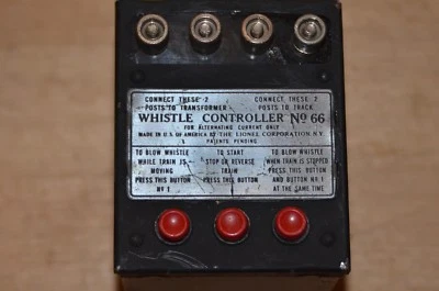 LIONEL Whistle controller No 66 Train reverse blow engine whistles No.66 - Image 1 of 4