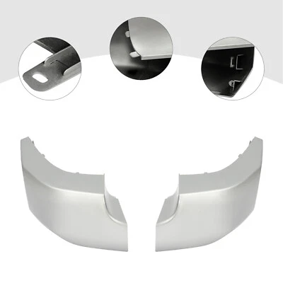 Left&Right For 2007-2014 Toyota FJ Cruiser Rear Bumper Ends Caps Painted Silver Foto 1 de 4
