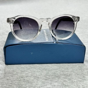 Robert Marc NYC Prescription Sunglasses Transparent Frame Blue Handles 45-23-145 - Picture 1 of 13