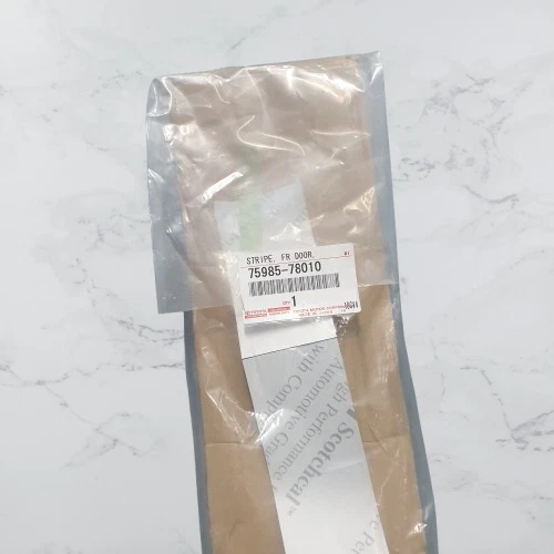 Raya de puerta delantera original Lexus Nx300h 2014 en adelante pieza original 75985-78010 Foto 1 de 1