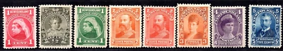 CANADA NEWFOUNDLAND 1897 ROYAL FAMILY SET SC. #78-85 MINT HINGED - Image 1 of 2